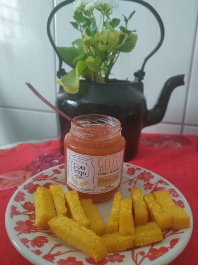 Polenta Caseira Frita na Airfryer!