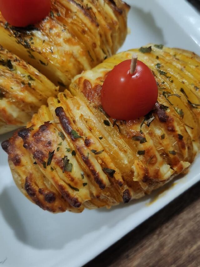 Receita de Batata Hasselback na Airfryer