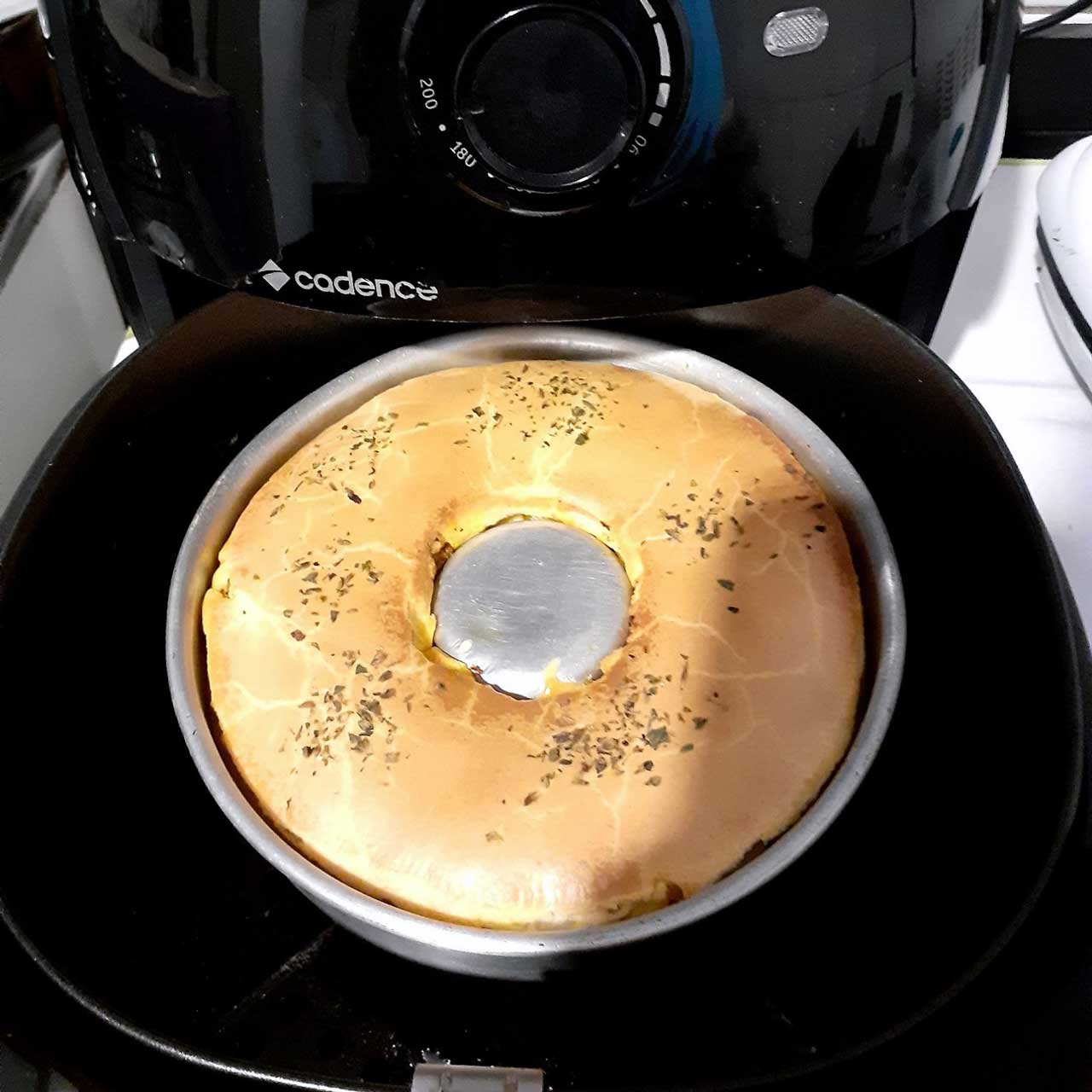 Torta de frango na Airfryer apetitosa e prática! Air Fryer Dicas